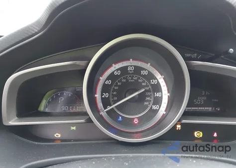 2014 Mazda Mazda3 I Grand Touring from USA, damaged, VIN JM1BM1M73E1205811